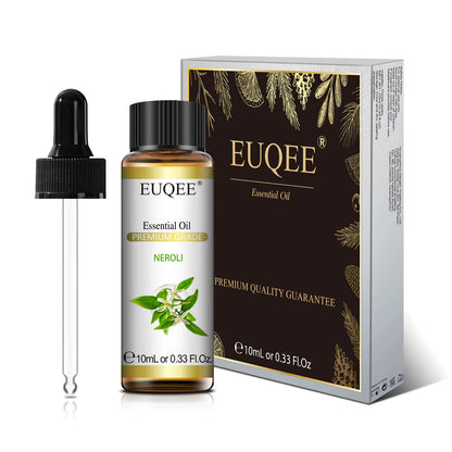 10Ml Pure Natural Essential Oil Lavender Jasmine Eucalyptus Vanilla Sandalwood Sweet Orange Lemon Oregano Rose Fragrance