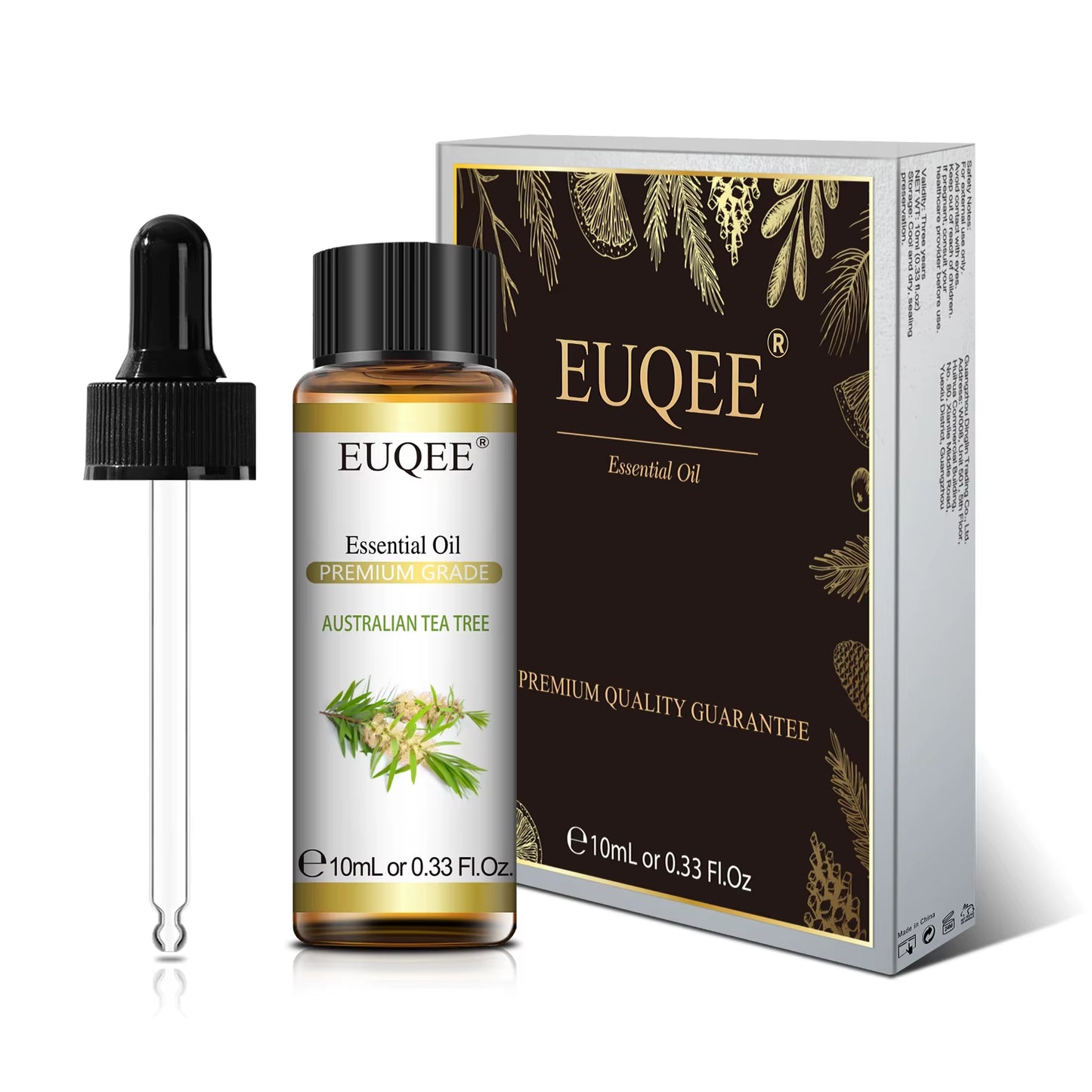 10Ml Pure Natural Essential Oil Lavender Jasmine Eucalyptus Vanilla Sandalwood Sweet Orange Lemon Oregano Rose Fragrance