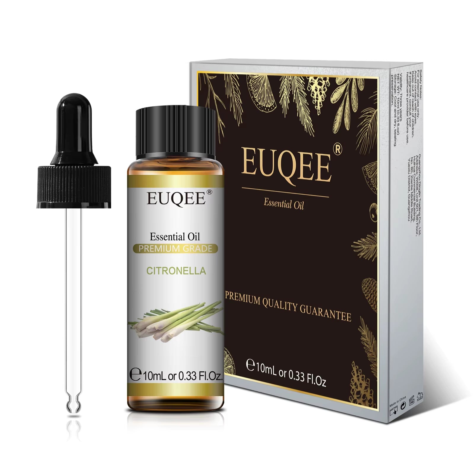 10Ml Pure Natural Essential Oil Lavender Jasmine Eucalyptus Vanilla Sandalwood Sweet Orange Lemon Oregano Rose Fragrance