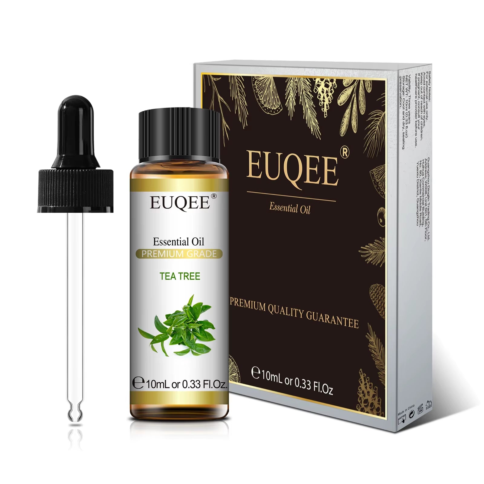 10Ml Pure Natural Essential Oil Lavender Jasmine Eucalyptus Vanilla Sandalwood Sweet Orange Lemon Oregano Rose Fragrance